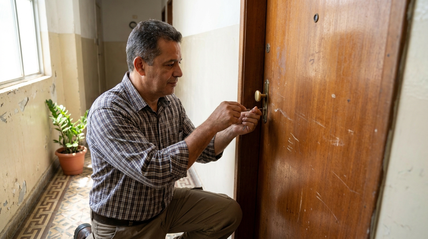 Abertura de Porta Residencial em Aruã, Mogi das Cruzes‑SP