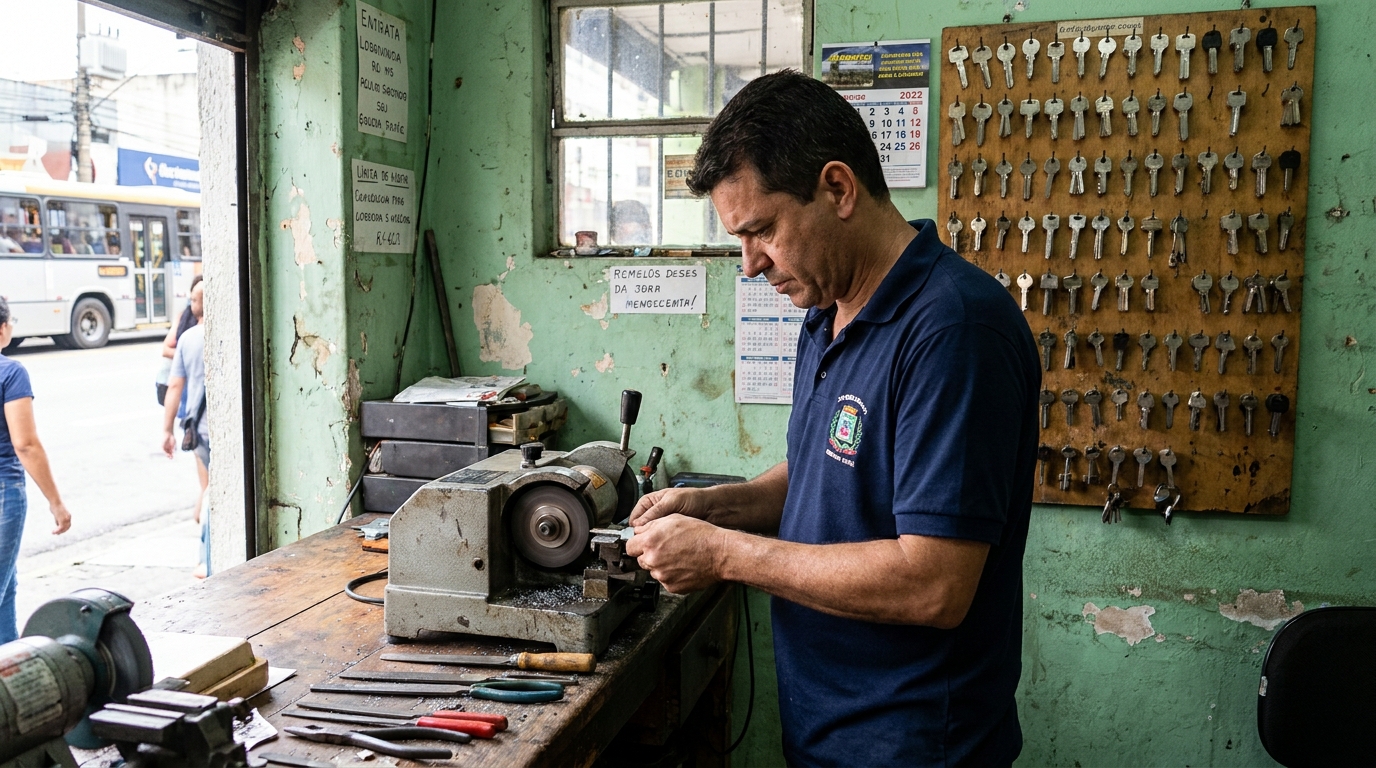 Cópia de Chave Comum em Biritiba Ussu, Mogi das Cruzes‑SP