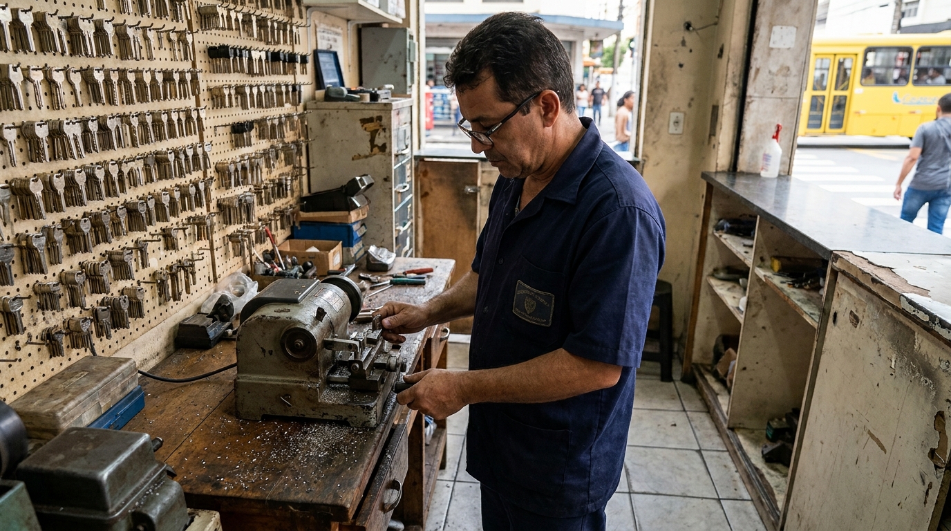 Cópia de Chave de Cadeado em Biritiba Ussu, Mogi das Cruzes‑SP