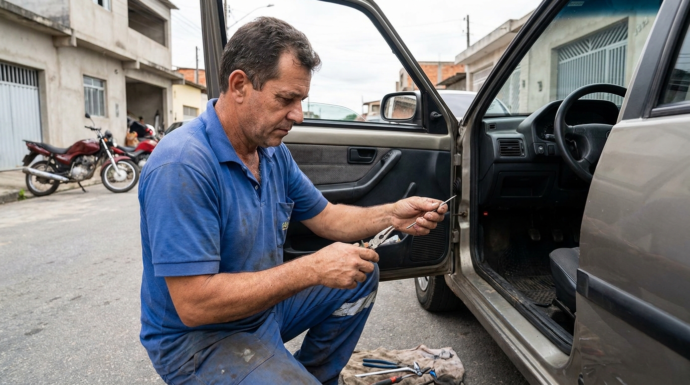 Extração em Cadeado em Mogi das Cruzes‑SP
