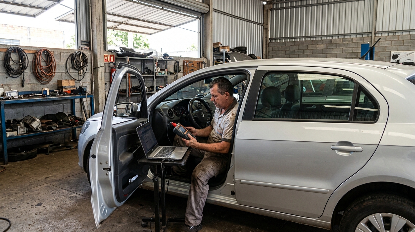 Reconfiguração da Unidade Eletrônica na Vila Natal, Mogi das Cruzes‑SP